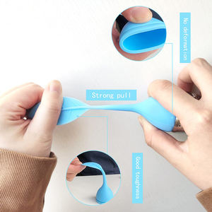 ที่กรองชาซิลิโคนไม่มี BPA ด้ามจับทำจากซิลิโคนทรงหลวมที่กรองชา - Product Image 6