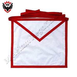 Soft Holy Royal Arch Regalia Fabric Apron With Cord and Tassels - Product Image 5