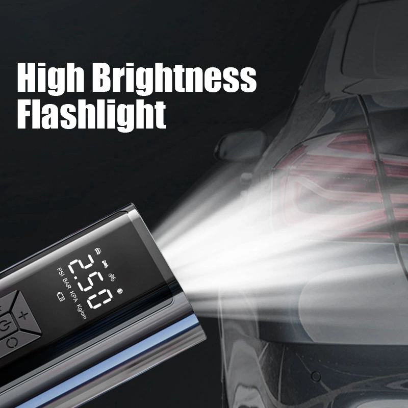 Hongdak 150psi Wireless Mini Car Tyre Electric Portable air Pump for Car air Compressor with LCD Display for Car Tires Inflators