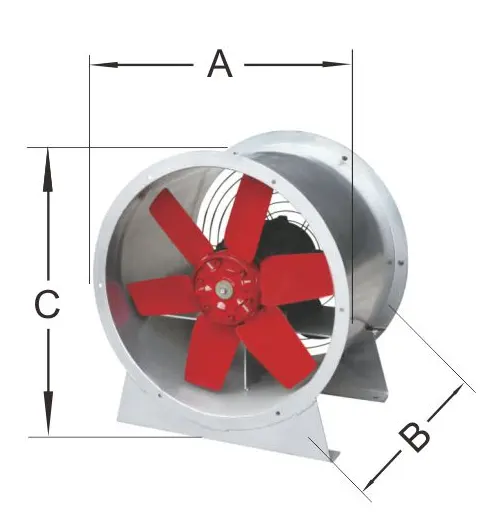 Yuton-ventilador de soporte Industrial serie YT, aspas de aluminio, para Taller, invernadero, ventilación de aves de corral, ventilador de circulación de refrigeración