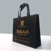 Sacs fourre-tout non tissés personnalisables et réutilisables pour supermarchés, cadeaux, emballages écologiques, divers vêtements et chaussettes