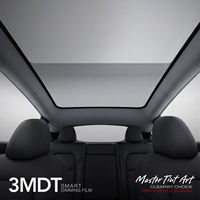 Film Kaca Mobil Elektrik Pintar untuk Kaca 3MDT Tesla Model 3/Y PW85 Langsung dari Pabrik