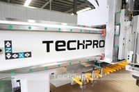 Máquina CNC TechPro para Fabricación de Muebles, Router CNC ATC con Cambiador de Herramientas Lineal