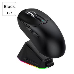 New 2.4GHz+BT 2400dpi USB Rechargeable <strong>Wireless</strong> Gaming <strong>Mouse</strong> with Charging <strong>Dock</strong> Function, Suitable for PC Laptops - Product Image 6