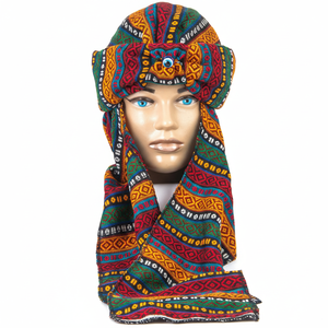 Chapeau d'hiver turc en kilim - Product Image 2