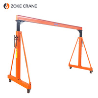 Grue portique mobile de 3 tonnes, 2 tonnes, 5 tonnes à vendre, mini-grue portique mobile de 30 m, capacité de 5 tonnes pour chantier de construction