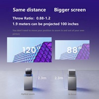 Proyector láser JMGO N3 Pro 4K RGB 2850 lúmenes ISO 5000:1 contraste inteligente portátil Mini para cine en casa al aire libre