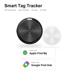 Localizador de Doble Sistema para Apple Find My y Google Find My Device, Mini Rastreador Inteligente BT para Llaves, Cartera, Mascotas, Coche - Product Image 1
