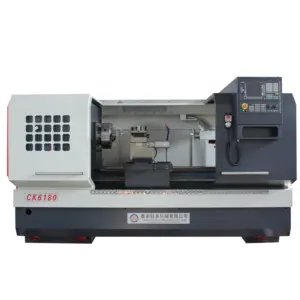 China Best low cost cnc Metal lathe machine heavy duty CNC lathe machine CK6180x1000mm price