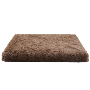 Hersteller Custom Recta ngle Luxus Long Plush Abnehmbare wasch bare Memory Foam Pet Mats Pads für kleine mittelgroße Hunde Größe-L. - Product Image 1