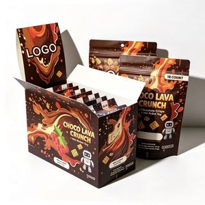 FX Personalized Paper Snack Dispenser <b>Bakery</b> Cookie Storage Countertop Merchandise Holder Printed Food Presentation Stand - Product Image 5
