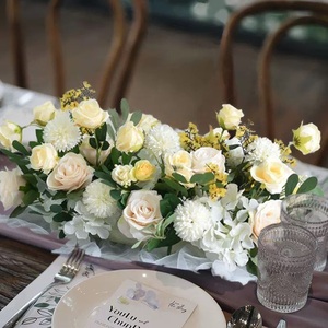 Gran oferta realista terciopelo rojo solo Rosa Artificial Real Touch rosas ramo flor para jardín para el Día DE LA Madre y Navidad - Product Image 1