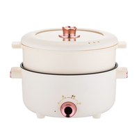 Casserole électrique multifonctionnelle portable de grande capacité pour la maison