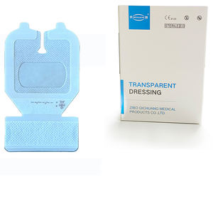 7cmx7cmAdvanced ฟิล์มใส I.V. สายสวนชนิดกรอบตกแต่งที่มีขอบรูปตัวยู - Product Image 1