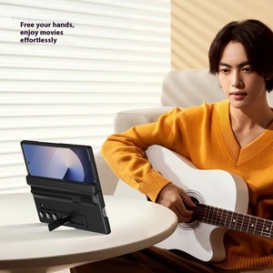 Samsung Galaxy Z piega 4 6 7 Case TPU PC Flip cerniera penna Slot pellicola temperata staffa magnetico antiurto leggero tutto incluso - Product Image 5