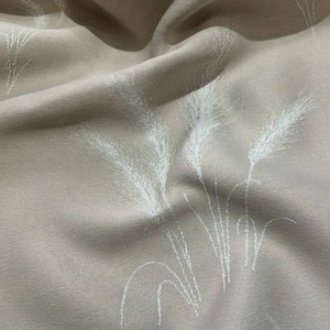 Suministro de fábrica <span class=keywords><strong>Campos</strong></span> y campo Estilo Reed Patrón Diseño Ligero Jacquard Poliéster 90% Tela de cortina opaca - Product Image 4