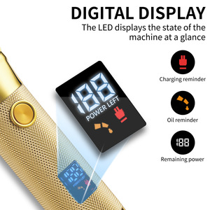 Cortadora de Pelo Dsp de 15W con Cuerpo Metálico y Pantalla LED para Uso Doméstico - Product Image 3