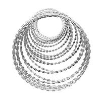 CE ISO Factory Blade <strong>Barbed</strong> <strong>Wire</strong> <strong>Best</strong> Price Hot Dipped Galvanized Steel <strong>Wire</strong> Concertina Double <strong>Strand</strong> Razor for Prison Mesh