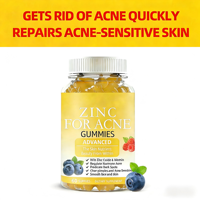 Compléments alimentaires contre l'acné, gommes premium pour éclaircir la peau, booster immunitaire, éliminateur de taches brunes, anti-acné, sans gluten, produit de beauté à base de plantes
