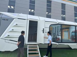 模块化豪华微型苹果屋预制钢结构太阳能太空舱移动酒店时尚集装箱舱 - Product Image 6
