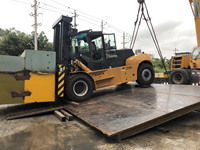 Poignée de conteneur à 1/32T, déchargement/remplissage, chariot élévateur