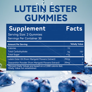 ACORN Lutéine Zéaxanthine Supplément Gommes pour les yeux Lutéine Supplément pour les yeux Lutéine - Product Image 6