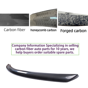 Aileron arrière en fibre de carbone style 4 portes pour Classe C W204 2007-2014 - Product Image 4