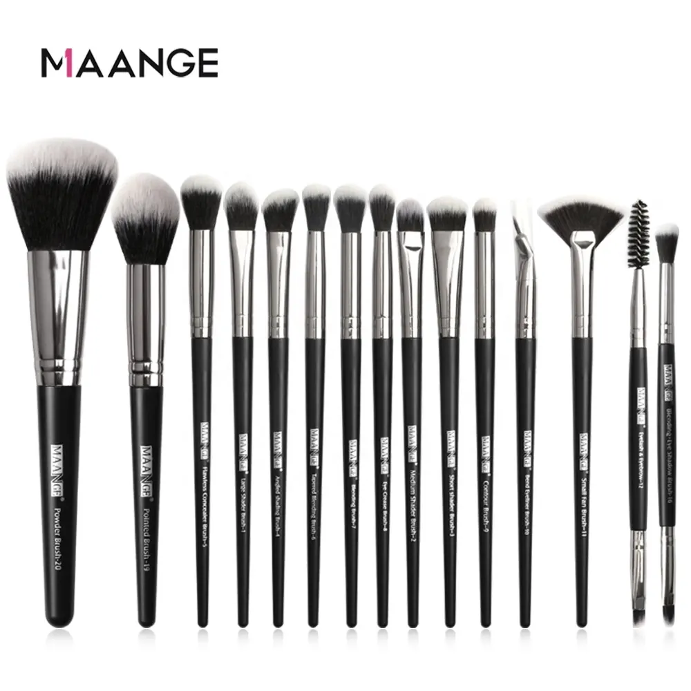 Maange new Fast Delivery Personal Foundation Face Cosmetic brushes Ladies Makeup Brush Set For Facial Cosmetic