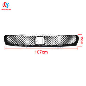 Honghang marque prix usine PP matériel brillant noir <span class=keywords><strong>pare</strong></span>-chocs de voiture grilles de calandre pour Dodge chargeur accessoires 2015-2021 - Product Image 5