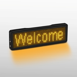 Huy Hiệu Tên Đèn Led Nhấp Nháy Có Thể Sạc Lại - Product Image 6