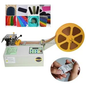 Top Qualität empfohlen Band-Schneidemaschine Schlussverkauf Nylon Seilband Scherenmaschine Seilschnittmaschine