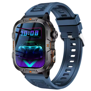 <span class=keywords><strong>Smartwatch</strong></span> 2026 QX12 2.1 <span class=keywords><strong>AMOLED</strong></span> con oltre 100 modalità sportive, cardiofrequenzimetro, bussola, torcia, chiamate Bluetooth, orologio intelligente per uomo, orologio sportivo. - Product Image 3