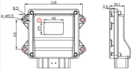 Controlador de Unidad de Control Electrónico Industrial DL-CR24 Codesys V3.5, CANbus, Controladores Lógicos Programables