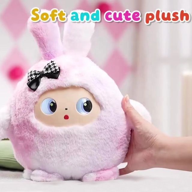 AI Chat Intelligent Dialogue Plush Doll Toy Early Education Smart Q&A Voice Interaction Companion Plush Toys with Eyes Emotions