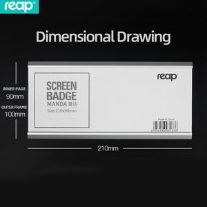 Reap 3173 Manda 210*90mm Aluminium Acrylique Bureau Badge Intérieur <span class=keywords><strong>Mural</strong></span> Autocollant <span class=keywords><strong>Porte</strong></span>-Panneau Affichage INFO Affiche <span class=keywords><strong>Porte</strong></span>-<span class=keywords><strong>Porte</strong></span> - Product Image 2