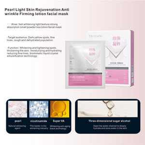 Ngọc Trai mịn trẻ hóa da chống nhăn làm săn chắc Lotion mặt nạ, axit amin và tinh chỉnh chất lượng da fcae mặt nạ - Product Image 3