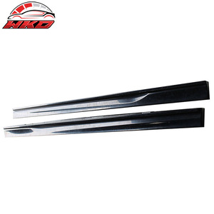 เหมาะสำหรับมาสด้า 3 4 ปี 2014-2018 สเกิร์ตข้างทรง K สีดำดิบ - Product Image 1