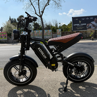 Vélo électrique hybride KOOLUX X9 Mini pour enfants, 16 pouces, 250 W, suspension intégrale, pneus larges, en stock UE, livraison directe