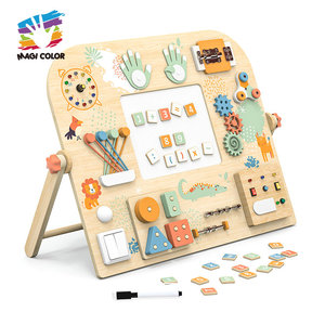 Nouveau Chevalet d'Art en Bois Double Face pour Enfants 2026 – <span class=keywords><strong>Tableau</strong></span> de Dessin et Peinture Réglable, Écologique, <span class=keywords><strong>Tableau</strong></span> Noir et <span class=keywords><strong>Tableau</strong></span> Blanc avec Rangement - Product Image 4