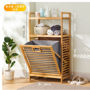 Friendly Modern <strong>Laundry</strong> Basket Foldable Storage <strong>Box</strong> 3 Compartment Double Cesto De Lavanderia <strong>Laundry</strong> Basket - Product Image 1
