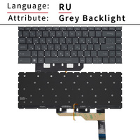 Teclado de ordenador portátil ruso para MSI GE66 GP66 Raider MS-1541 GS66 Stealth MS-16V1 MS-16V2 MS-16V3 MS-14C1 MS-14C2 retroiluminación RGB