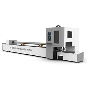 Machine de découpe laser professionnelle pour tubes métalliques ronds et carrés, machine de découpe laser à fibre 2KW 3KW pour tubes, fabrication - Product Image 1