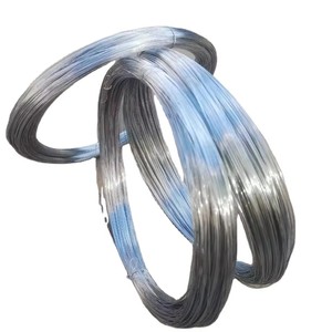Hot Dipped Galvanized <b>Iron</b> Wire, Anti-rust Galvanized Steel Wire Roll for Fencing Binding Construction Mesh Making - Product Image 1