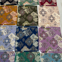 Tissu imprimé en rayonne 100% du Moyen-Orient, tissu en rayonne douce et filée, imprimé par décoloration, pour robes et pantalons pour femmes