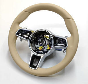 Volante de Cuero Completo para Porsche Panamera/Cayenne/Taycan/<span class=keywords><strong>Macan</strong></span>/911/718/996/997/958/981/987, Personalizado - Product Image 2