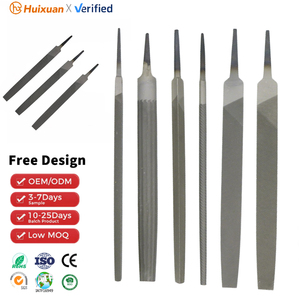 Limas y Esmerilas de Acero con Alto Contenido de Carbono, Herramienta Profesional <span class=keywords><strong>para</strong></span> Afilar, Desbarbar, Pulir y Acabar Metales y Madera - Product Image 1