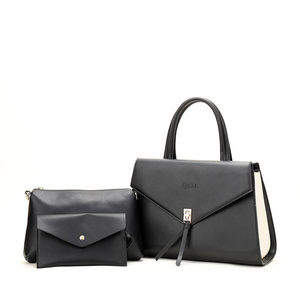 Tùy Chỉnh Thương Hiệu Màu Sắc Tinh Khiết PU Túi Xách Ba Phụ Nữ Nhỏ Túi Xách Vai Duy Nhất Chéo Túi Cô Gái - Product Image 2