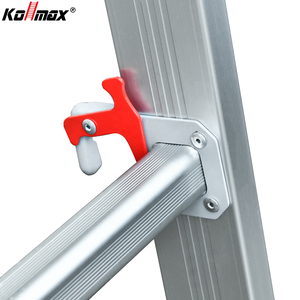 Escalera <span class=keywords><strong>de</strong></span> Andamio <span class=keywords><strong>de</strong></span> Aluminio Kollmax, Plataforma <span class=keywords><strong>de</strong></span> Trabajo Plegable Portátil con Ruedas, Resistente, Fácil <span class=keywords><strong>de</strong></span> Instalar, Escalera Multiusos - Product Image 4
