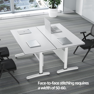 कार्यालय सम्मेलन कक्ष प्रशिक्षण बैठक डेस्क मोबाइल मल्टीफंक्शन कॉलेज छात्र कक्षा अध्ययन टेबल डेस्क - Product Image 4