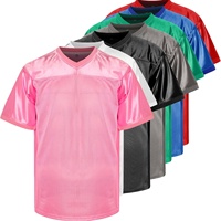 Maillot de football pour adulte, T-shirt de sport, Maillot Hip Hop pour fête, Col en V, Unisexe